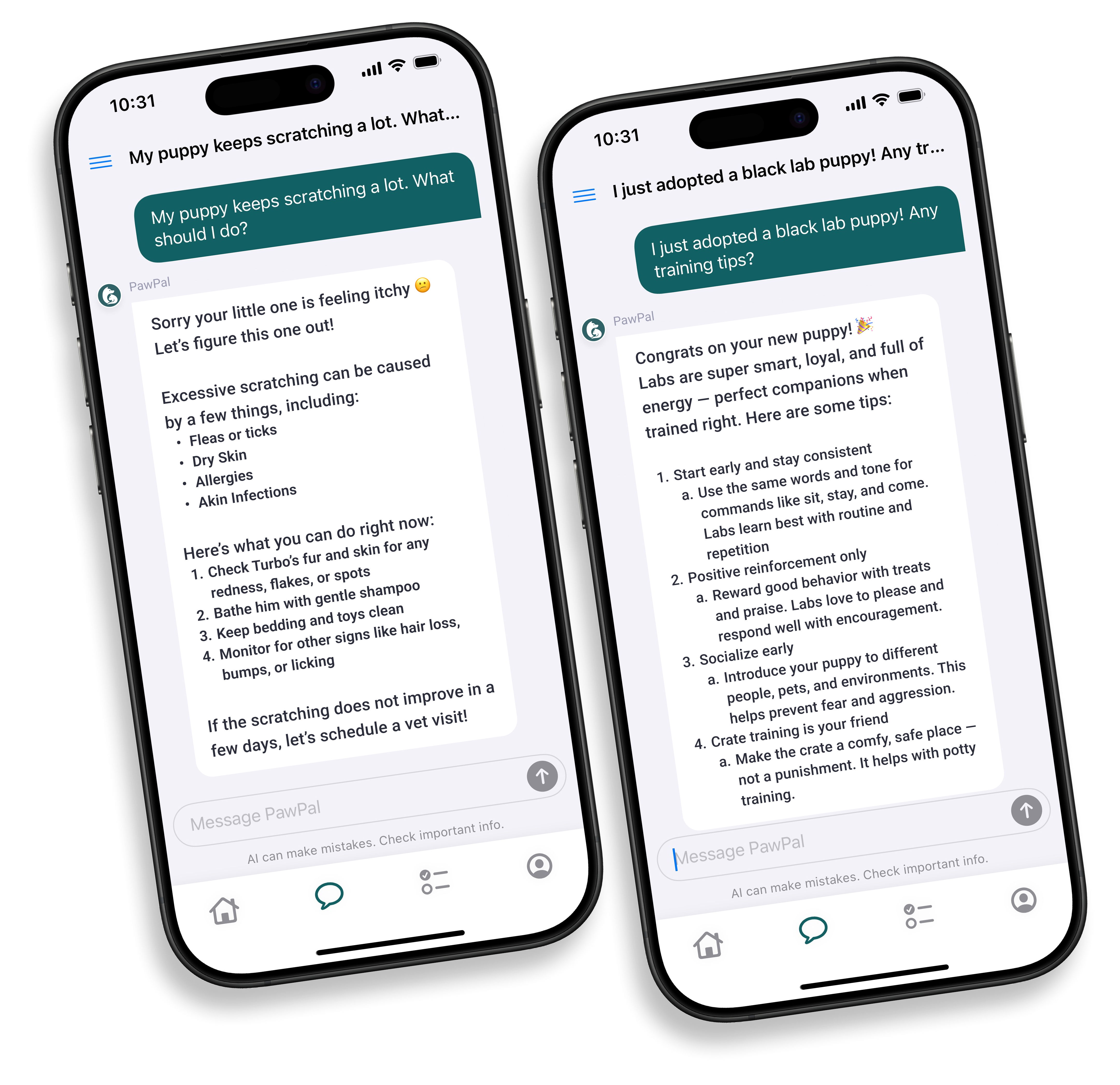 AI Chat Assistant Screenshot